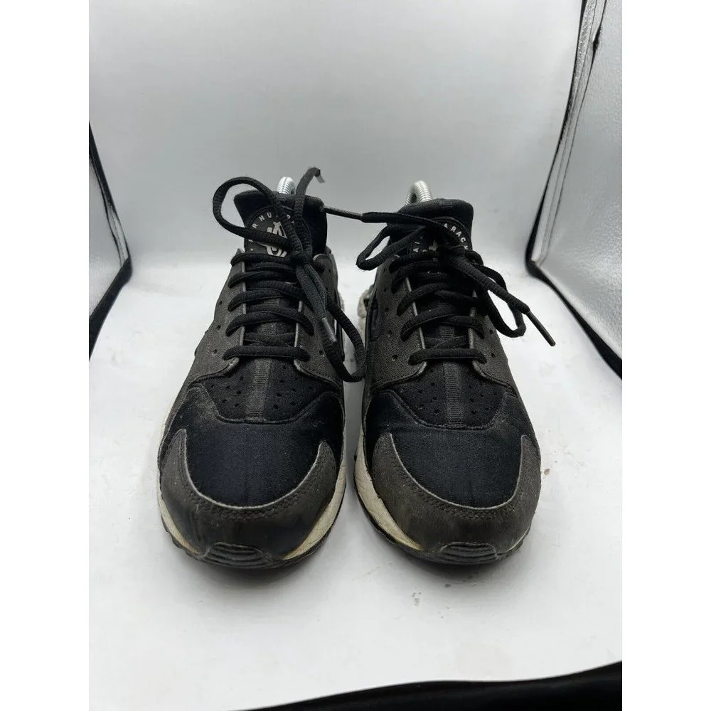 Nike‎ Womens Air Huarache Run 634835-006 Black Running Shoes Sneakers Size 8 - Picture 6 of 7
